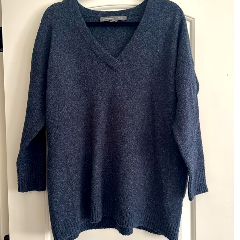 Navy French connection sweater